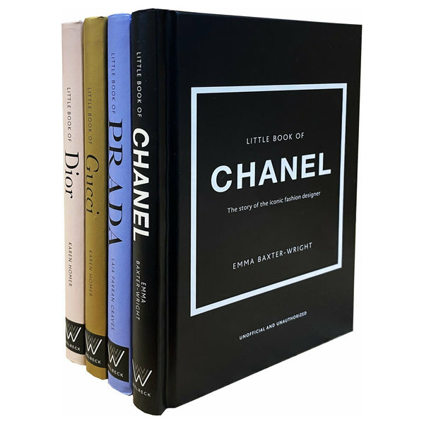 The Little Guides to Style 4 Books Collection Set (Gucci, Prada, Dior, Chanel)