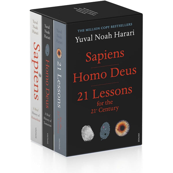 Yuval Noah Harari 3 Books Collection Set (Sapiens, Homo Deus, 21 Lessons for the 21st Century)