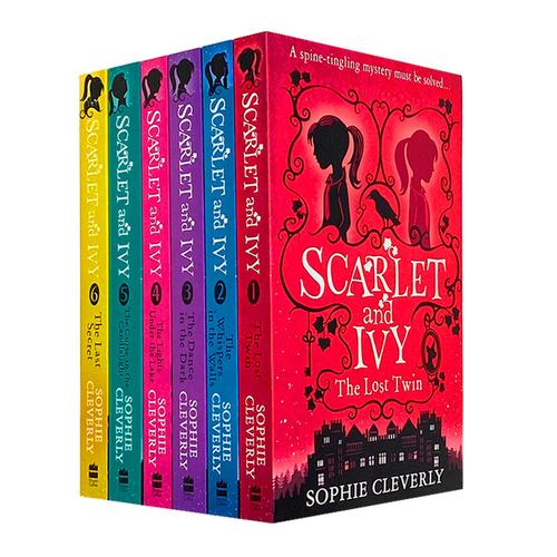 Scarlet And Ivy Collection 6 Books Set By Sophie Clever Lost Twin Whispers In The Walls Dance In..