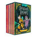 The Sherlock Holmes Retold for Children Collection 16 Books Box Set by Sir Arthur Conan Doyle & Retold By Alex Woolf