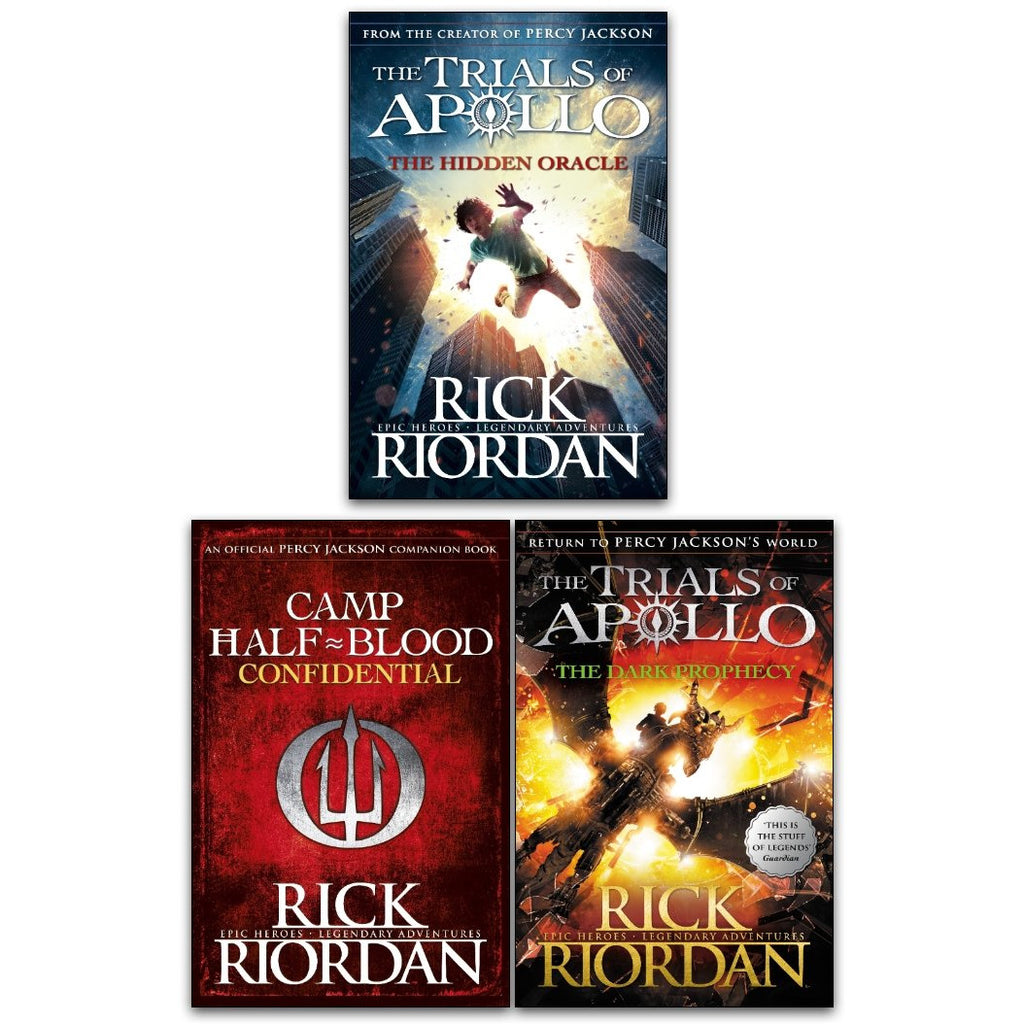 Lot Of 5 Rick Riordan Books Camp Half-Blood Chronicles Demigod Lightning  Magnus