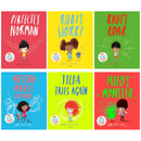 A Big Bright Feelings Collection 6 Books Set by Tom Percival (Perfectly Norman, Ruby’s Worry, Ravi&amp;#39;s Roar, Meesha Makes Friends, Tilda Tries Again &amp;amp; Milo&amp;#39;s Monster)