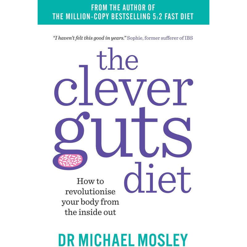 ["9781780723044", "best selling diet book", "diet books", "diet health books", "Dr Michael Mosley", "dr mosley", "dr mosley diet", "healing recipes", "Health and Fitness", "health books", "health fitness books", "health medicine books", "meal plans", "michael mosley", "michael mosley books", "michael mosley collection", "michael mosley diet", "michael mosley diet blood sugar books", "michael mosley dieting books", "michael mosley fast 800", "michael mosley fitness exercise books", "nutrition books", "The Clever Guts", "the clever guts diet", "the clever guts diet book", "the clever guts diet books set", "the clever guts diet series", "transform your gut and your health"]