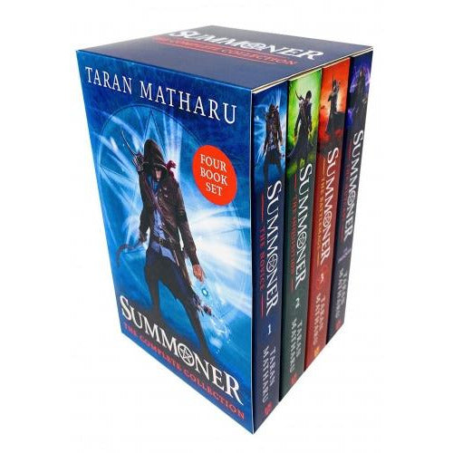 The Summoner 4 Books Box Set Collection By Taran Matharu - The Novice The Inquisitionthe Battlemag.. Hodder