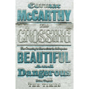 Border Trilogy Series Collection 3 Books Set By Cormac McCarthy