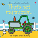 Usborne Touchy Feely Thats Not My Boys Collection 5 Books Set by Fiona Watt Pirate, Car, Truck, Tractor, Baby Boy