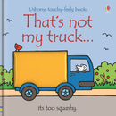 Usborne Thats Not My Truck Touchy-feely Board Books