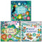 Usborne Sound Activity Series 3 Books Collection Set (Winter Wonderland, Jungle Sounds, Zoo Sounds)