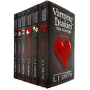Vampire Diaries Complete Collection 6 Books Set by L. J. Smith (The Hunters) (Book 8 to 13) - books 4 people