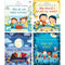 Usborne Lift-the-flap Series My Very First Questions and Answers Collection 4 Books Box Set