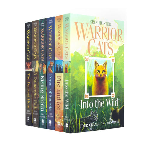 ["9780061477935", "A Dangerous Path", "Erin Hunter", "erin hunter books", "erin hunter collection", "Fire and Ice", "Forest of Secrets", "In to the Wild", "Into the Wild", "prophecies begin", "prophecies begin series", "Rising Storm", "The Darkest Hour", "The prophecies begin", "warrior cats books", "warrior cats books in order", "warrior cats series", "Warrior Cats Series 1", "Warrior Cats Series 1 The Prophecies Begin collection", "warrior series books", "warriors box set", "warriors cat collection", "warriors erin hunter"]