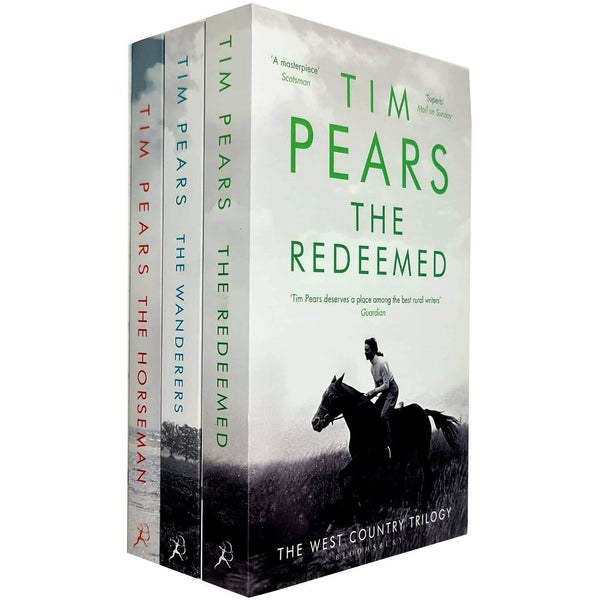 Tim Pears West Country Trilogy 3 Books Collection Set - The Horseman, The Wanderers, The Redeemed