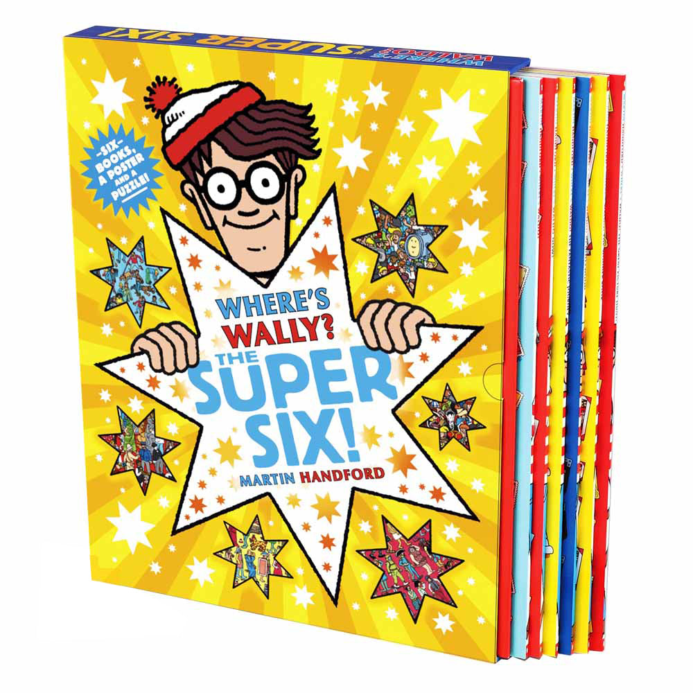 Where's Wally? The Super Six Collection 6 Books Box Set
