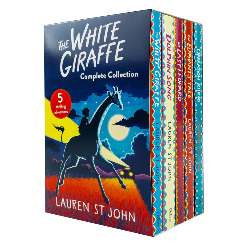 ["9781510111028", "Childrens Books (7-11)", "cl0-VIR", "Dolphin Song", "Lauren St John", "Lauren St John Book Collection", "Lauren St John Book Collection Set", "Lauren St John Books", "Lauren St John Collection", "Operation Rhino", "The Elephants Tale", "The Last Leopard", "The White Giraffe", "White Giraffe books", "White Giraffe books collection", "White Giraffe Series", "White Giraffe Series collection", "young teen"]