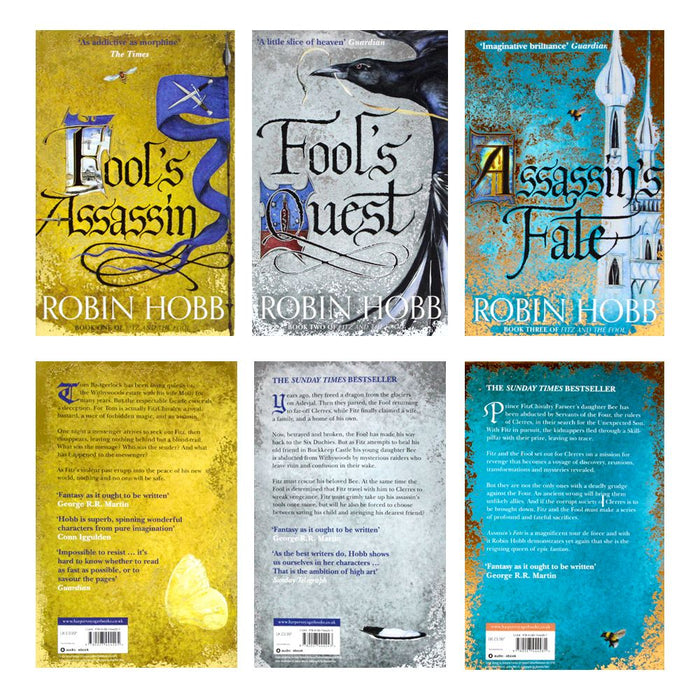["9788033640462", "Adult Fiction (Top Authors)", "cl0-VIR", "fitz and the fool collection", "fools assassin", "fools quest", "robin hobb", "robin hobb collection", "robin hobb fitz and the fool collection"]