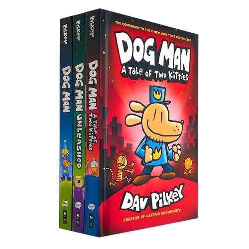 ["9781338230642", "A Tale Of Two Kitties", "And All Hero", "Childrens Books (11-14)", "cl0-CERB", "Creator Of Captain Underpants.", "Dav Pilkey", "Dog Man", "Dog Man Collection 3 Books. Three Graphic Novels", "Dog Man The Epic Collection", "dogman", "Full Hardback", "junior books", "New Breed Of Justice In Town", "New York Times Best Selling", "Part Dog", "Part Man", "Slip Case", "Unleashed", "young teen"]