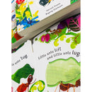 First Nature 4 Books Childrens Collection Set (Ant, Bee, Caterpillar &amp; Ladybird)