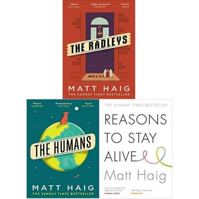 ["9789526535661", "adult fiction", "Adult Fiction (Top Authors)", "cl0-PTR", "fiction", "horror", "humour", "life", "matt haig", "matt haig books", "matt haig booksets", "matt haig collection", "matt haig reason to stay alive", "matt haig series", "matt haig the humans the radleys reason to stay alive", "matt haig the humas", "matt haig the radleys", "mystery", "reason to stay alive", "the humans", "the radleys"]