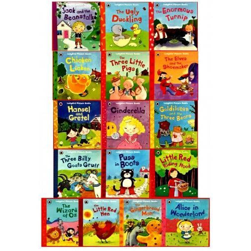 Ladybird First Favourite Tales 16 Picture Books Collection Set - books 4 people