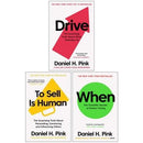Daniel H Pink The Surprising Truth 3 Books Collection Set When Drive To Sell Is Human - books 4 people