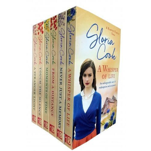 Gloria Cook Harvey Family Sagas 6 Books Collection Set - books 4 people