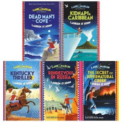 Laura Marlin Mysteries Series 5 Books Collection Set - Rendezvous In Russia Kidnap In The Caribbea.. - books 4 people
