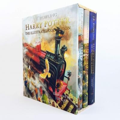 Harry Potter  The Illustrated Collection  Three Magical Classics - books 4 people