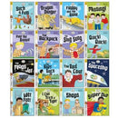 Biff Chip And Kipper Stage 2 Read With Oxford For Age 4 School Early Learners - 16 Books Collectio.. - books 4 people