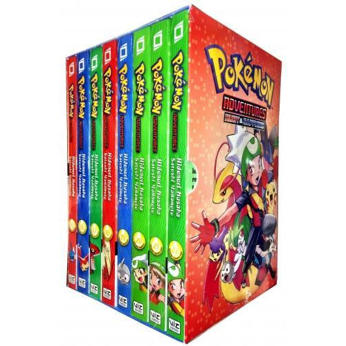 ["9781421577760", "cl0-VIR2", "Comics and Graphic Novels", "pokemon adventures", "pokemon adventures box set", "pokemon ruby sapphire", "pokemon special books", "pokemon special sapphire", "read pokemon adventure", "ruby and sapphire", "young adults"]