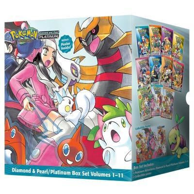 Pokemon Adventures Diamond And Pearl Platinum Collection 11 Books Box Set - Book 1-11 - books 4 people