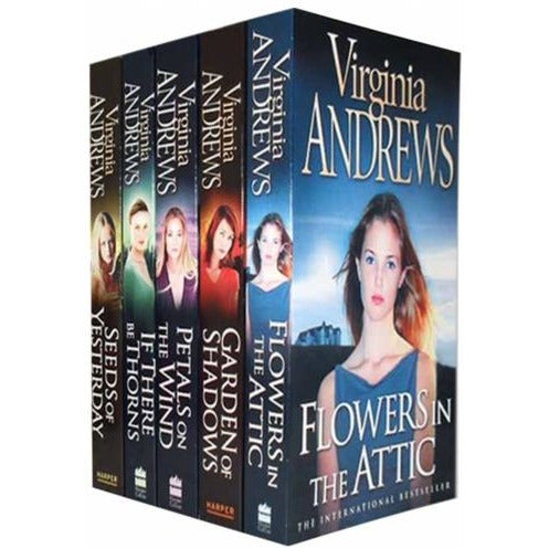 Virginia Andrews Dollanga Collection 5 Books Set - Flowers In The Attic Series - books 4 people