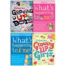 Usborne Growing Up For Girls And Boy Whats Happening To Me 4 Books Collection Set - books 4 people