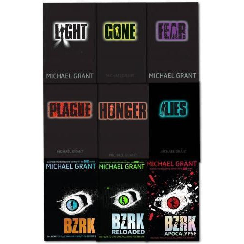 Gone And Bzrk Series Michael Grant Collection 9 Books Set - books 4 people