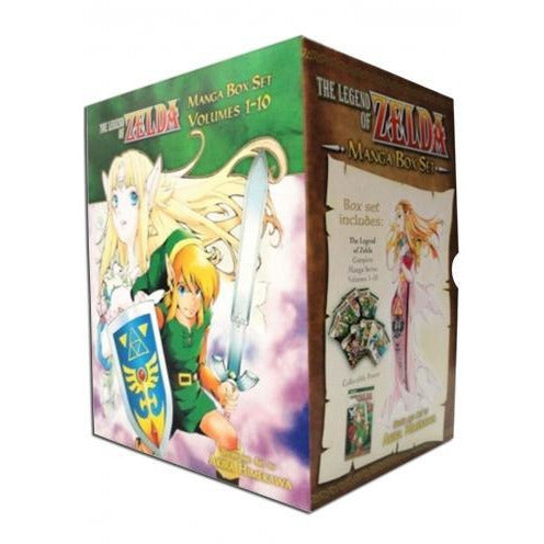 The Legend Of Zelda Box Set 1-10 Manga Akira Himekawa - books 4 people