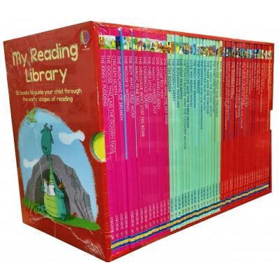 Usborne My Second Reading Library 50 Books Set Collection Pack Early Level 3 And 4 - books 4 people