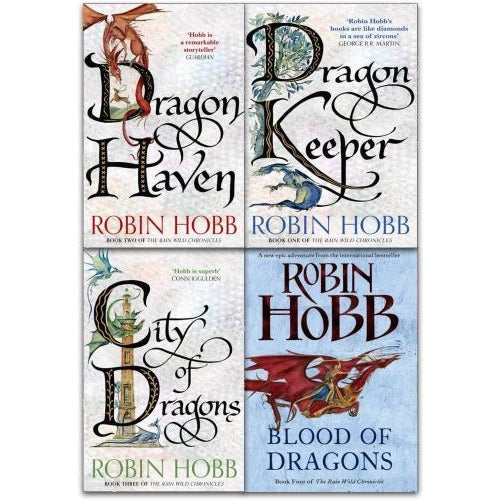 Robin Hobb The Rain Wild Chronicles Trilogy Collection 4 Books Set