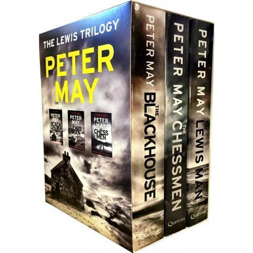 Peter May Lewis Trilogy Collection 3 Books Box Set - The Lewis Man The Backhouse The Chessmen - books 4 people