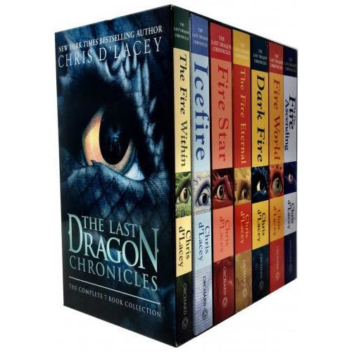 The Last Dragon Chronicles Collection Chris D Lacey 7 Books Box Set - books 4 people