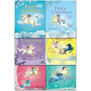Usborne Fairy Unicorns Collection 6 Books Set By Zanna Davidson Star Spell Frost Fair Enchanted Ri.. - books 4 people