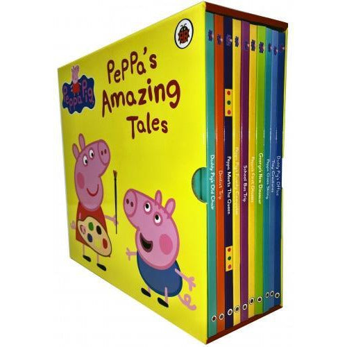Peppa Pig Amazing Tales Collection 10 Books Box Set - books 4 people