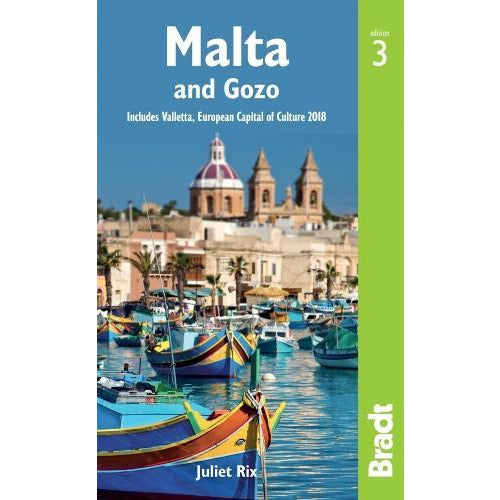 ["Books", "Bradt Travel Guides", "cl0-SNG", "Countries & Regions", "Europe", "Gozo", "Guidebook Series", "Malta", "Malta & Gozo", "Malta & Gozo travel guide", "Travel & Holiday", "Travel and Holiday", "Travel Guide", "travel journal"]