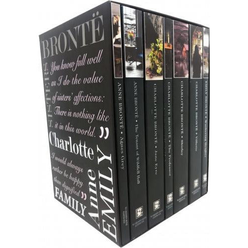 The Complete Novels Of Bronte Sisters 7 Books Collection Box Set - books 4 people