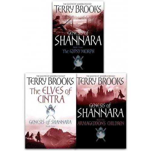 ["9780356512358", "Adult Fiction (Top Authors)", "Armageddons Children", "cl0-PTR", "Genesis of Shannara Series", "Terry Brooks", "terry brooks books collection", "terry brooks books set", "The Elves Of Cintra", "The Gypsy Morph"]