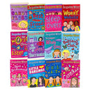 Jacqueline Wilson 12 Books Box Collection Set NEW SERIES Double Act, Candyfloss, Rent a Bridesmaid, Cookie, Little Darlings, Best Friends
