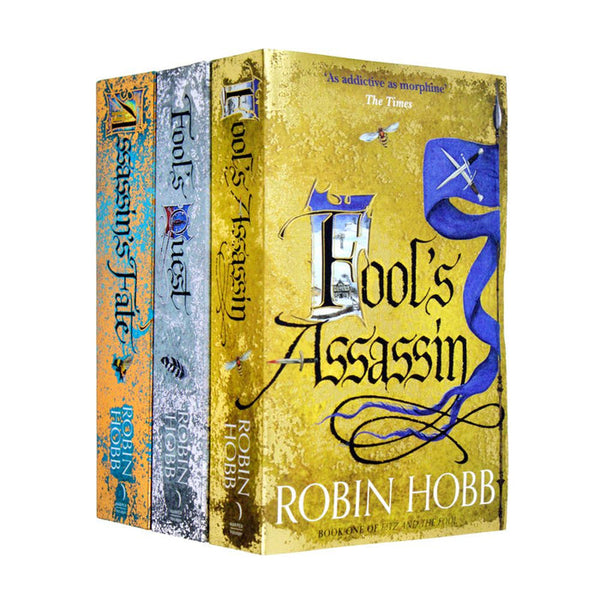 Robin Hobb Fitz And The Fool Collection 3 Books Set Fools Assassin Fools Quest