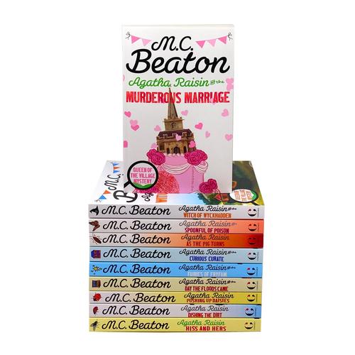 ["9780678453902", "adult fiction", "agatha raisin books", "agatha raisin books in order", "agatha raisin books set", "agatha raisin collection", "agatha raisin series", "as the pig turns", "curious curate", "day the floods came", "dishing the dirt", "fairies of fryfam", "fiction books", "fiction collection", "hiss and hers", "m c beaton agatha raisin", "m c beaton agatha raisin series", "m c beaton books", "murderous marriage", "mysteries books", "pushing up daisies", "spoonful of poison", "thrillers books", "witch of wyckhadden", "women sleuths"]