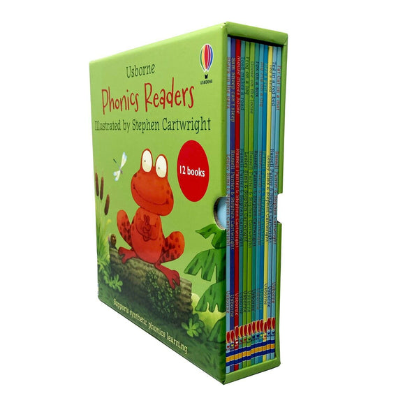 Usborne Phonics Young Readers 12 Picture Books Collection Gift Set