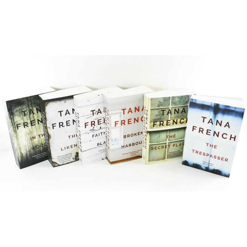["Adult Fiction (Top Authors)", "broken harbour", "cl0-PTR", "dublin murder", "dublin murder book collection", "dublin murder book set", "dublin murder books", "dublin murder tara french series", "faithful place", "in the woods", "tara french", "tara french book collection", "tara french book set", "tara french books", "the likeness", "the secret place", "the trespasser"]