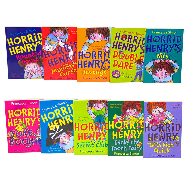 ["9781510102309", "books", "cheeky collection", "children", "children books set", "cl0-PTR", "curse", "francesca", "haunted", "Horrid Henry", "horrid henry books collection", "horrid henry books set", "horrid henry box set", "horrid henry cheeky collection", "horrid henry collection", "house", "junior books", "mummy", "nits", "pack", "pound", "quick", "revenge", "rich", "simon"]