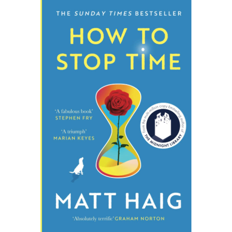 ["9781838858476", "Bestselling Author Book", "Book by Matt Haig", "Contemporary Fiction", "Dangerous Secret", "Fantasy and Fiction", "Fiction book by Matt Haig", "Fiction Story Book", "How to Stop Time", "How to Stop Time by Matt Haig", "Literary Fiction", "Matt Haig Book", "Modern Fiction", "The Sunday Times Bestseller", "Thought Provoking", "Thrilling", "Time Travel"]